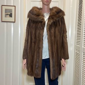 Handmade Bullock's Sable Coat